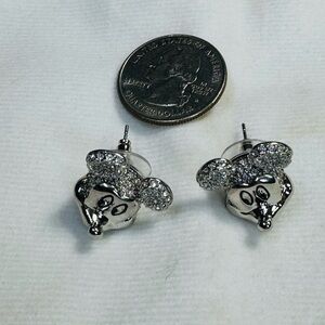 Mickey Elegant Earrings Cz